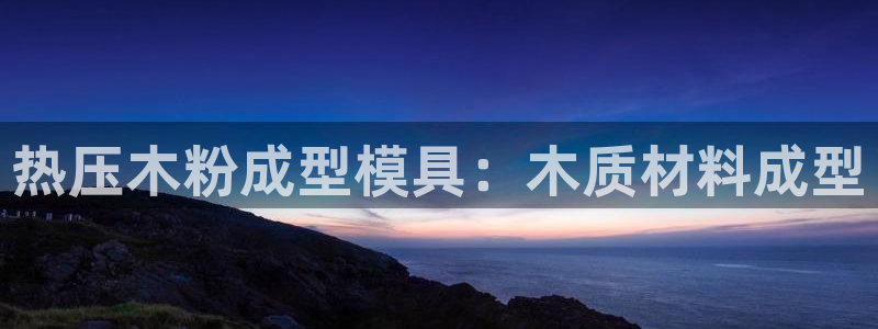 易倍电竞安装教程：热压木粉成型模具：木质材料成型