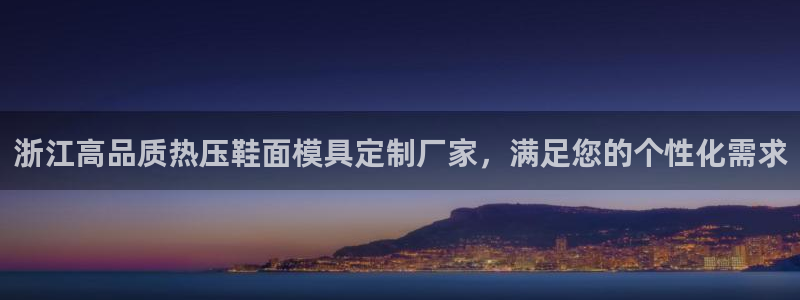 易倍网络技术有限公司招聘：浙江高品质热压鞋面模具定制厂家
