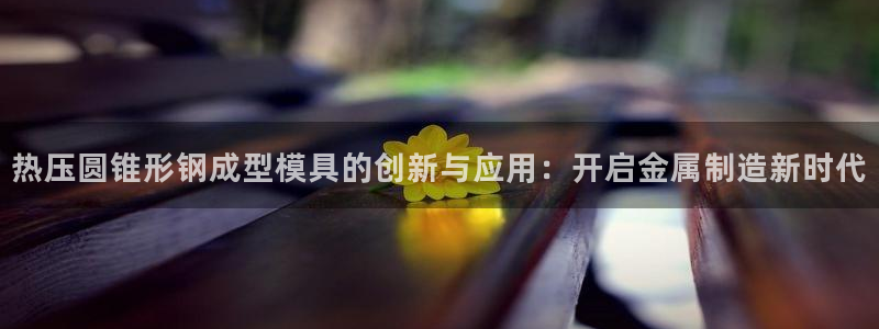 易倍单词官方网站的：热压圆锥形钢成型模具的创新与应用：开