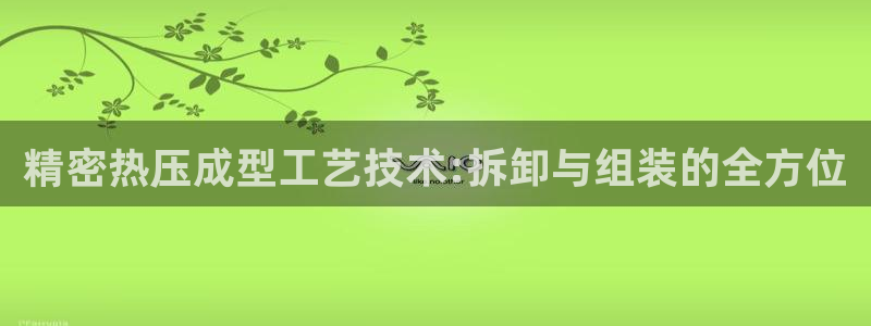 emc高频比低频好改：精密热压成型工艺技术:拆卸与组装的